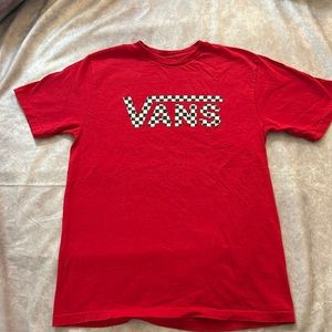 Boys Vans t-shirt large 10-12 almost new